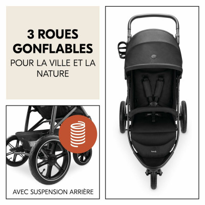 Baby's Pushchair Hauck Black