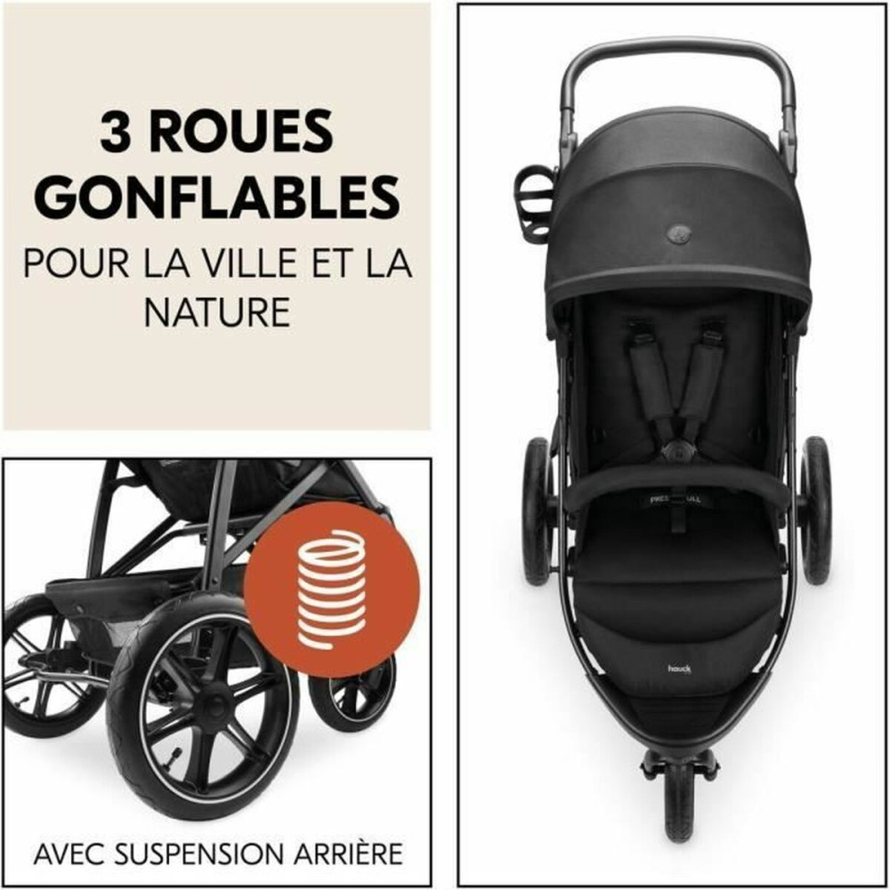 Baby's Pushchair Hauck Black