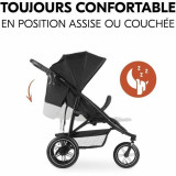 Baby's Pushchair Hauck Black