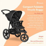 Baby's Pushchair Hauck Black