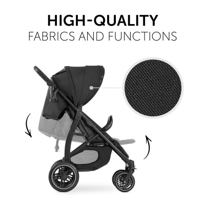 Baby's Pushchair Hauck Black