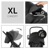 Baby's Pushchair Hauck Black