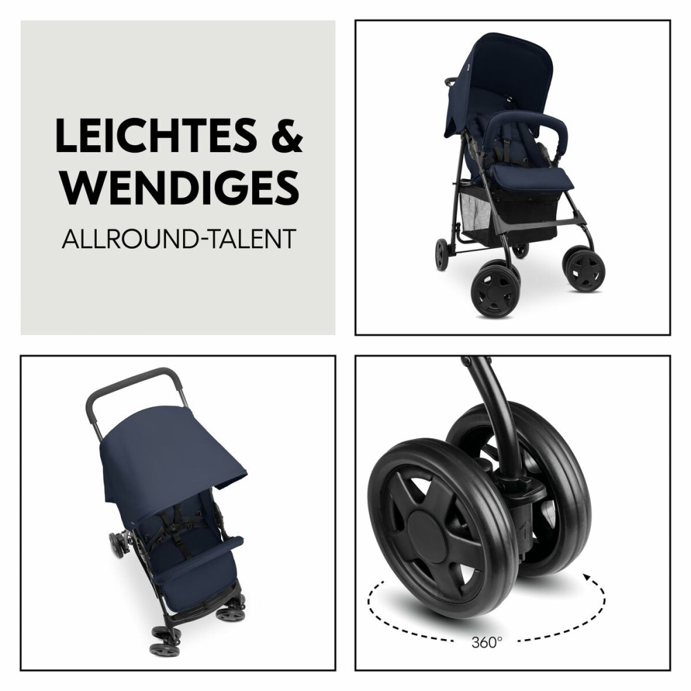 Baby's Pushchair Hauck Dark blue