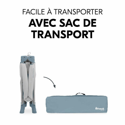 Baby Crib Hauck Blue