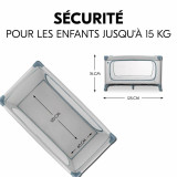 Baby Crib Hauck Blue