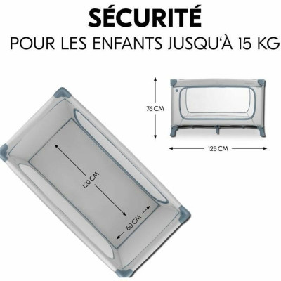 Baby Crib Hauck Blue