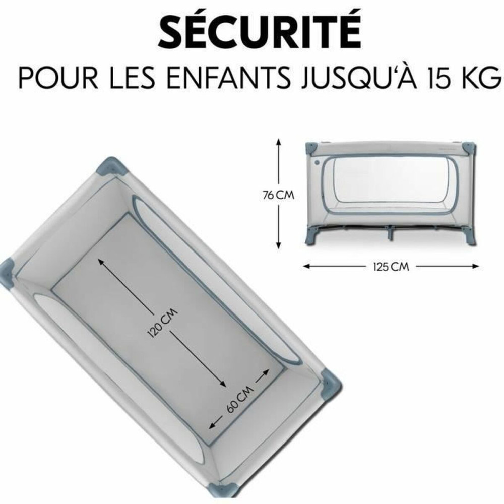 Baby Crib Hauck Blue