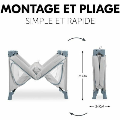 Baby Crib Hauck Blue