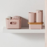 Bath Set TODAY HOY Pink Plastic 3 Pieces