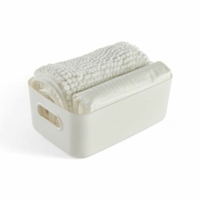 Bath Set TODAY HOY - UTILIDAD White Plastic 3 Pieces