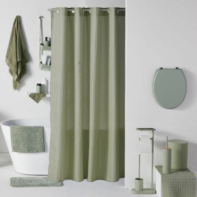 Bath Set TODAY HOY Green Plastic Modern 4 Pieces (4 Units)