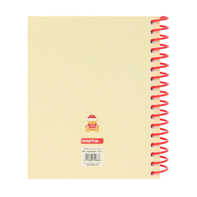 Notebook Safta Beige