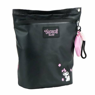 Casual Backpack Hello Kitty Black 30,4 x 33 x 12 cm
