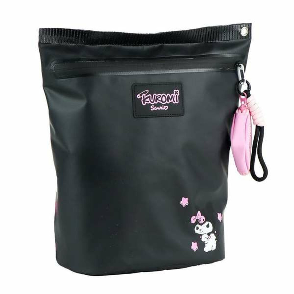Casual Backpack Hello Kitty Black 30,4 x 33 x 12 cm
