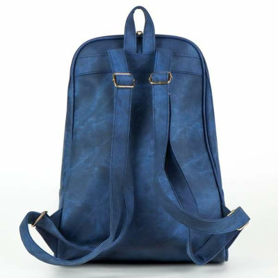 Casual Backpack Stitch Blue 27,1 x 34 x 12 cm