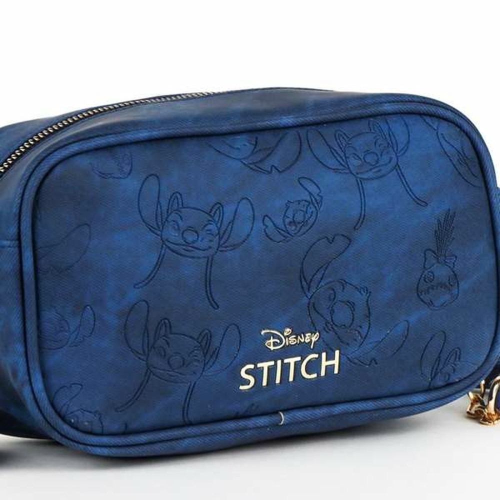 Shoulder Bag Stitch Blue 12,5 x 21,5 x 8 cm