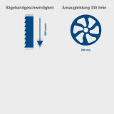 Circular saw Scheppach 350 W 230 V