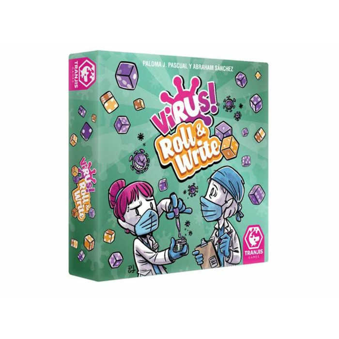 Board game Tranjis Games Virus! Roll & Write
