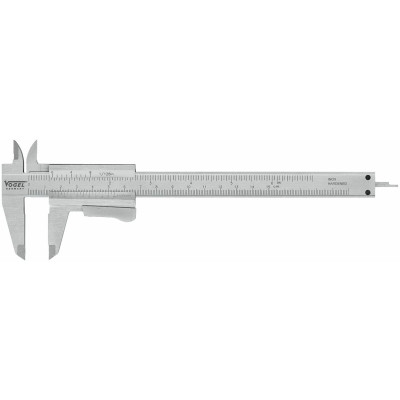 Vernier caliper VOGEL Stainless steel 200 mm