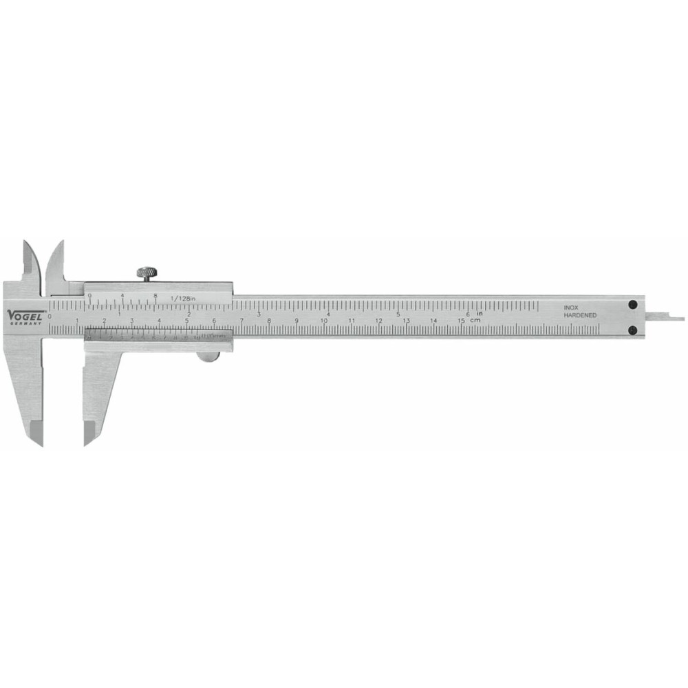 Vernier caliper VOGEL Stainless steel 200 mm