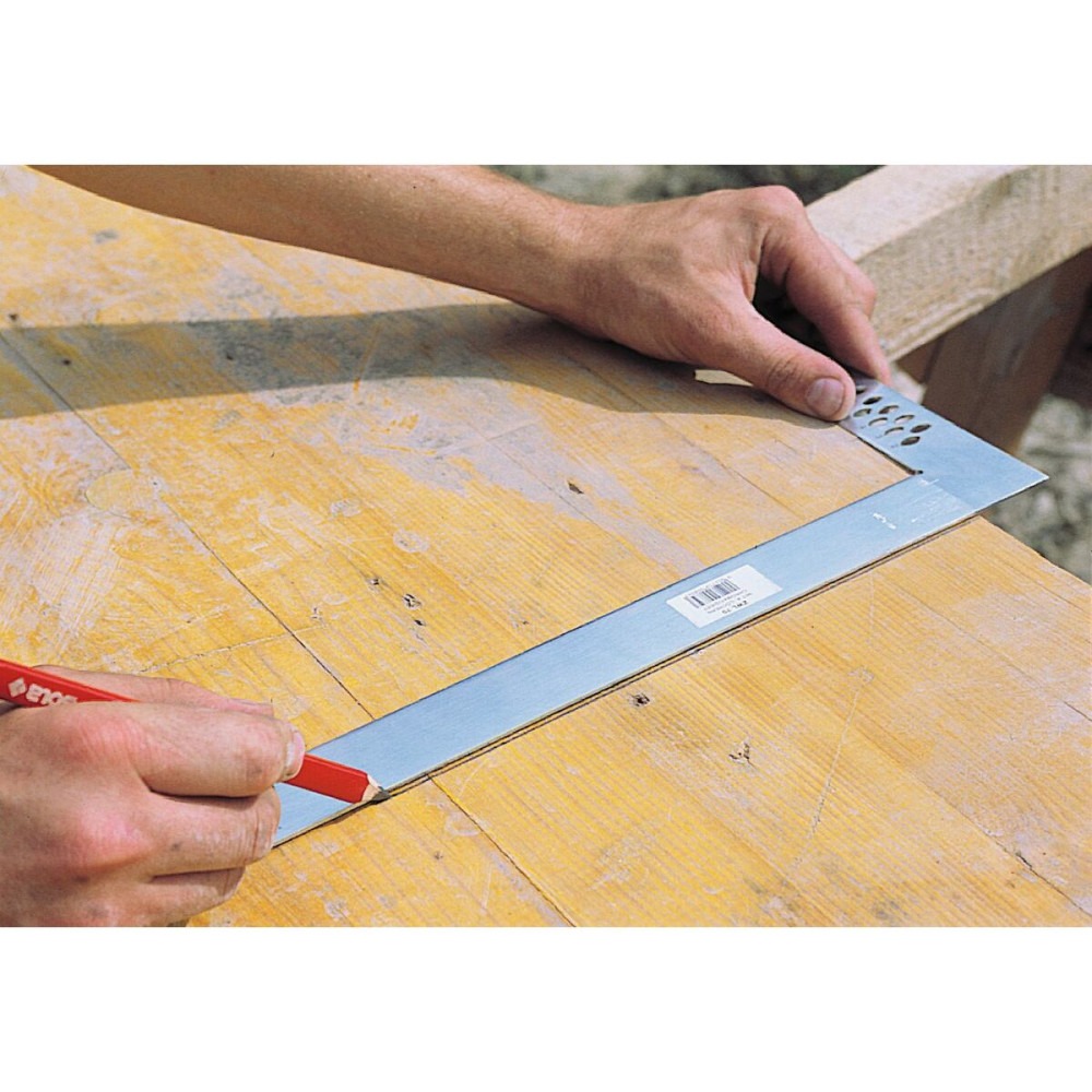 Carpenter's square SOLA ZWZA Steel 80 x 32 cm
