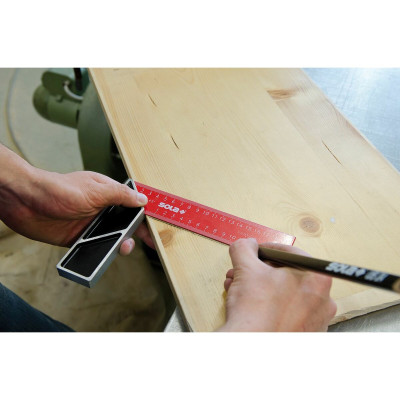 Carpenter's square SOLA SRB 30 x 14,5 cm
