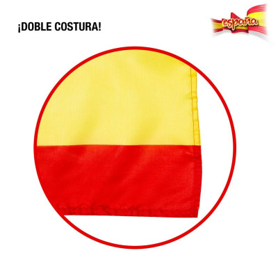 Flag stand for car Colorbaby 45 x 30 cm Spain 2 Pieces (24 Units)