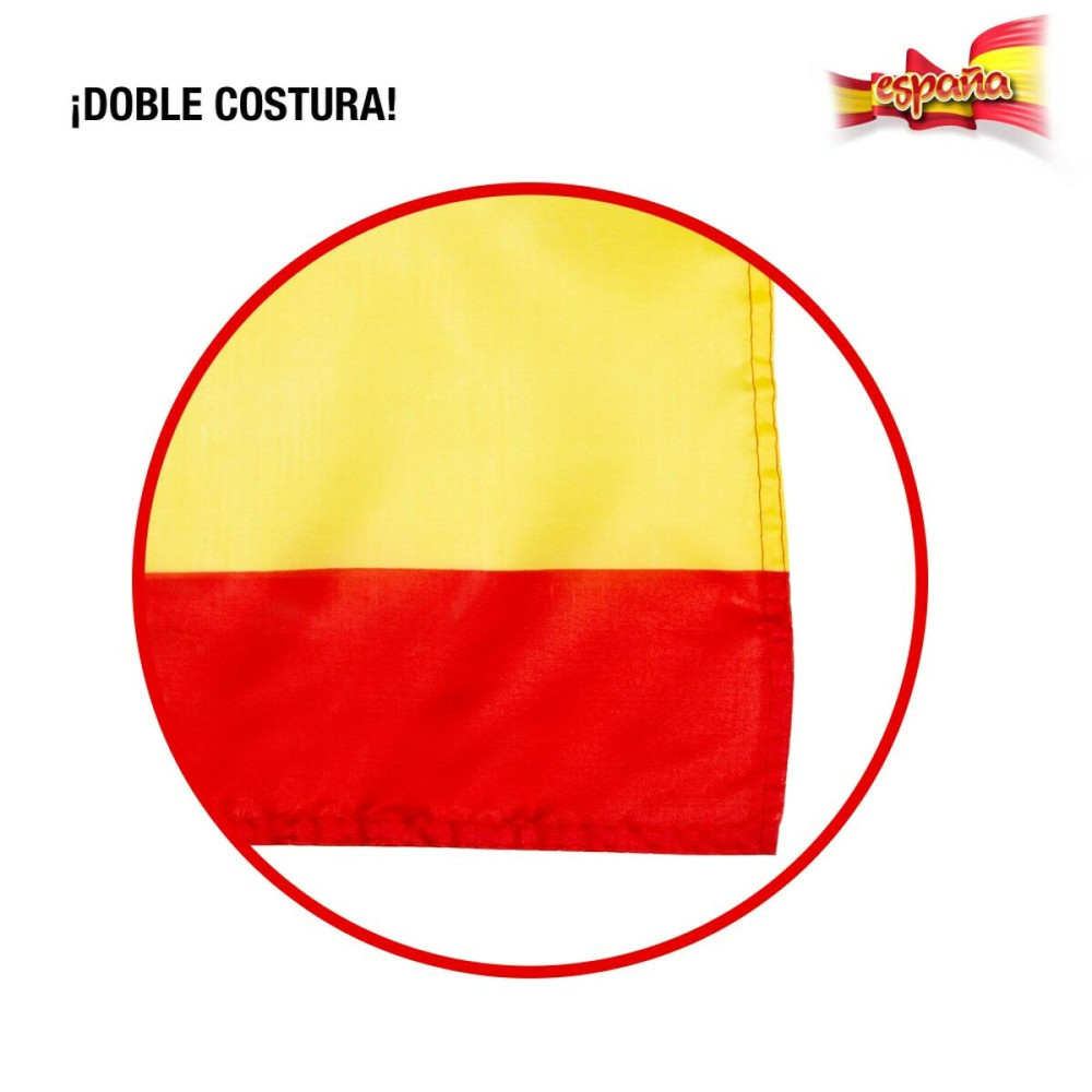 Flag stand for car Colorbaby 45 x 30 cm Spain 2 Pieces (24 Units)