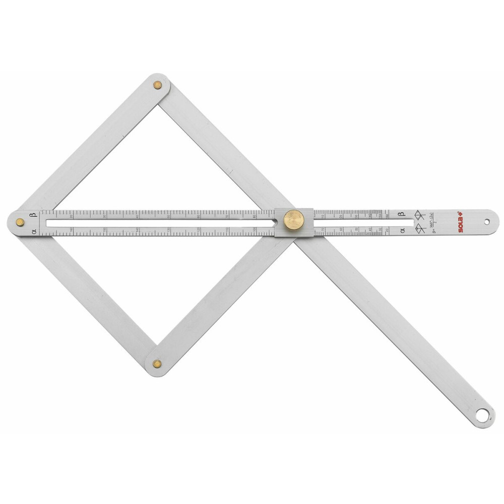 Set square SOLA Aluminium 170 x 380 mm