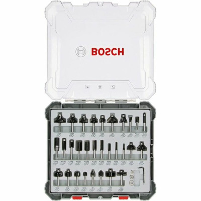 Multipurpose router bit set BOSCH 30 Pieces