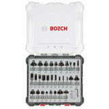 Multipurpose router bit set BOSCH 30 Pieces