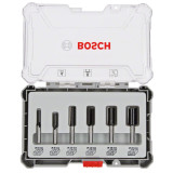 Multipurpose router bit set BOSCH 6 Pieces
