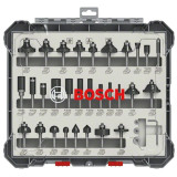 Multipurpose router bit set BOSCH 30 Pieces