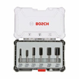 Multipurpose router bit set BOSCH 6 Pieces