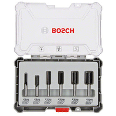 Multipurpose router bit set BOSCH 6 Pieces