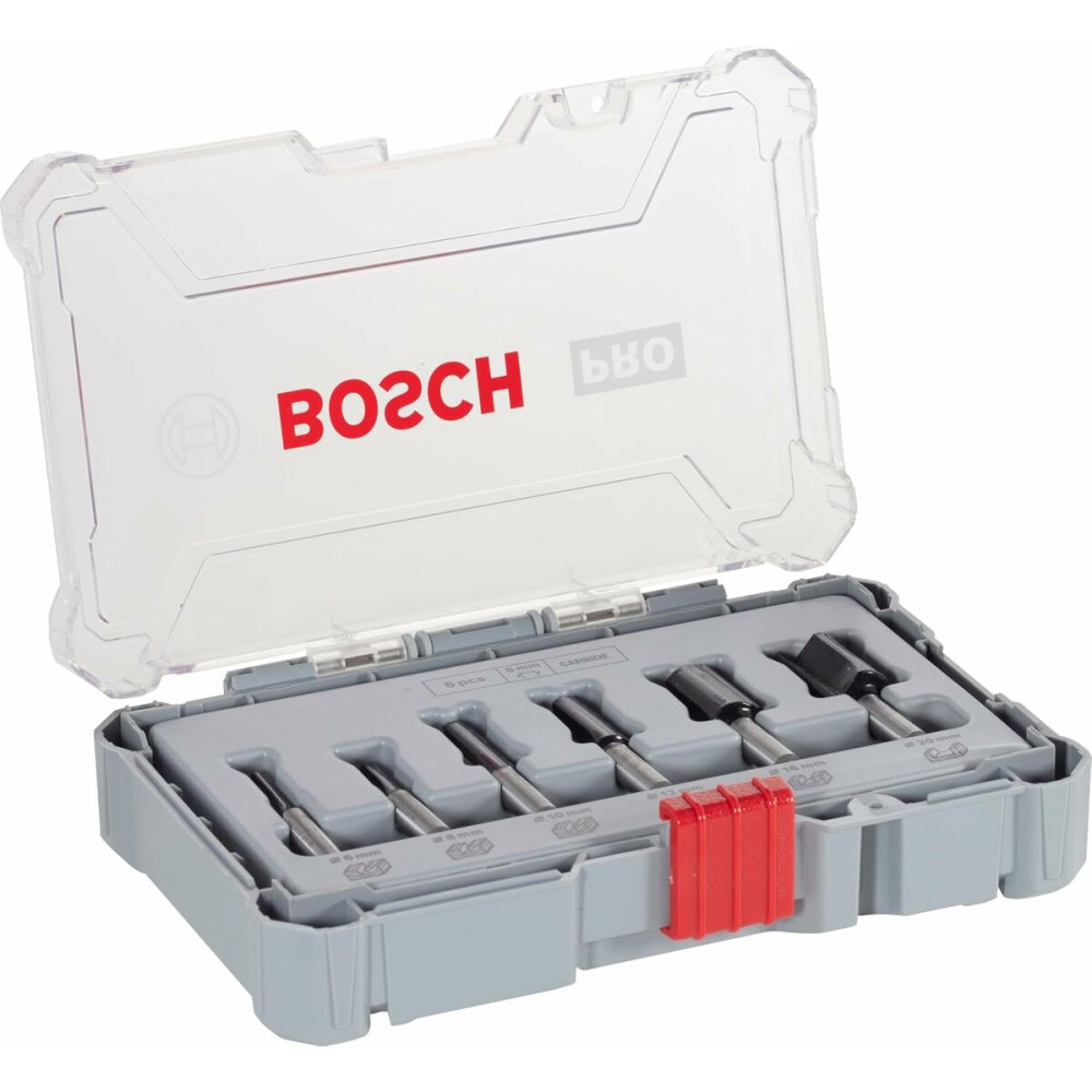 Multipurpose router bit set BOSCH 6 Pieces