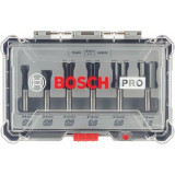 Multipurpose router bit set BOSCH 6 Pieces