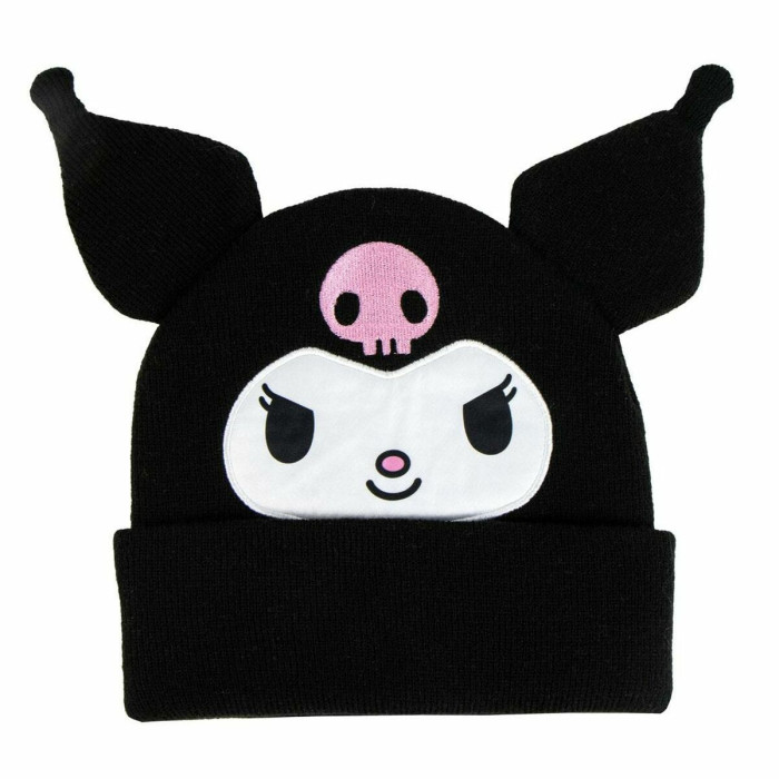 Child Hat Hello Kitty black