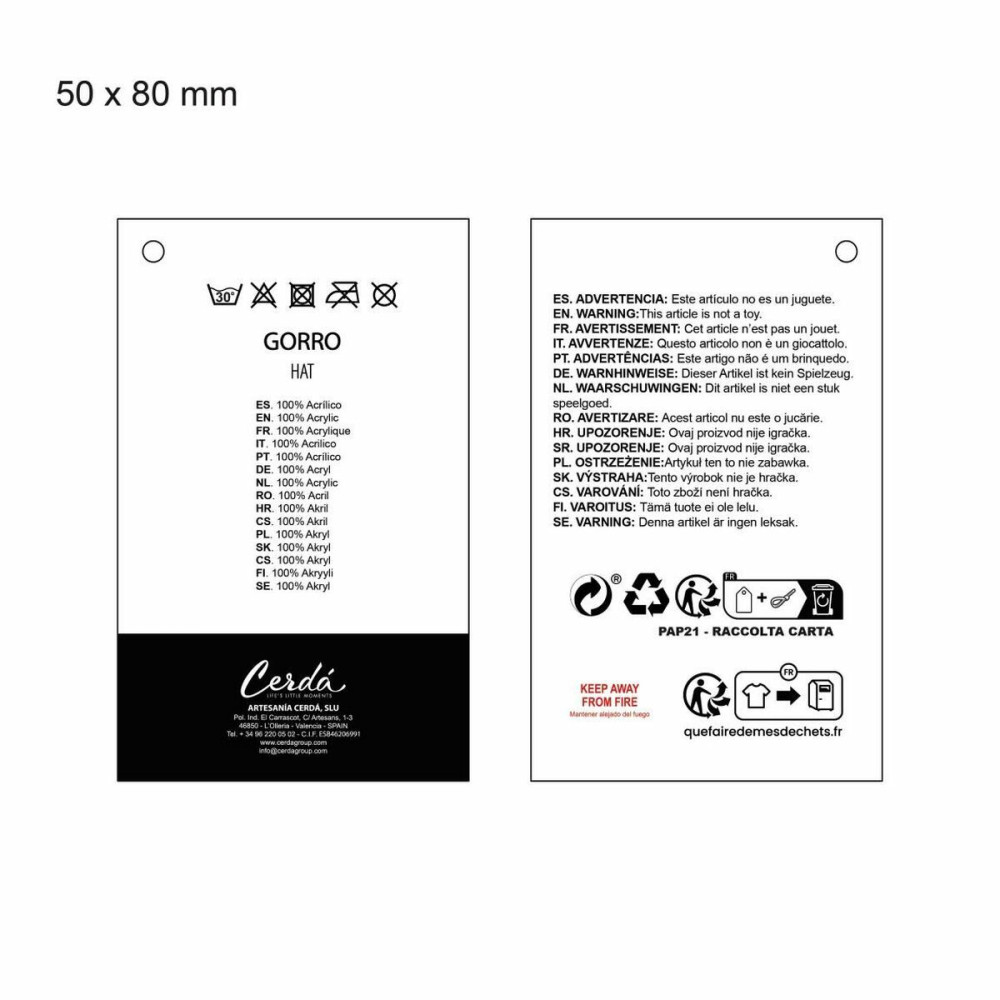 Child Hat Hello Kitty black