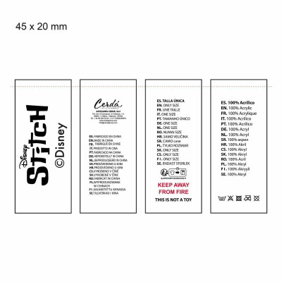 Child Hat Stitch Blue