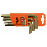 Allen Key Set ATM 1,5 - 10 mm Hexagonal Allen Key Set 9 Pieces (9Units)