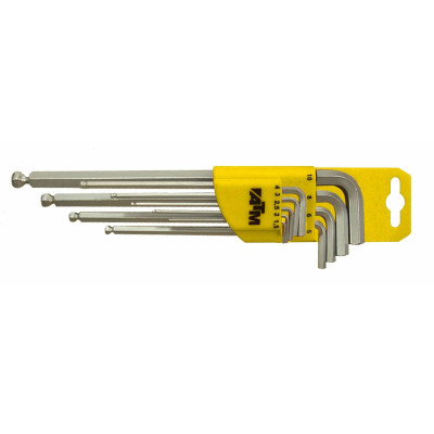 Allen Key Set ATM Ball 10 Pieces (10 Units)