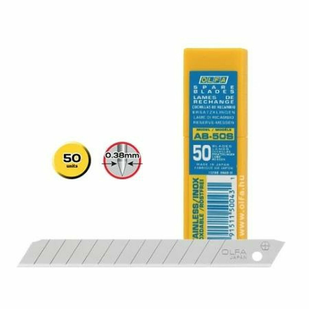 Cutter Blade Olfa 9 mm 50 Units