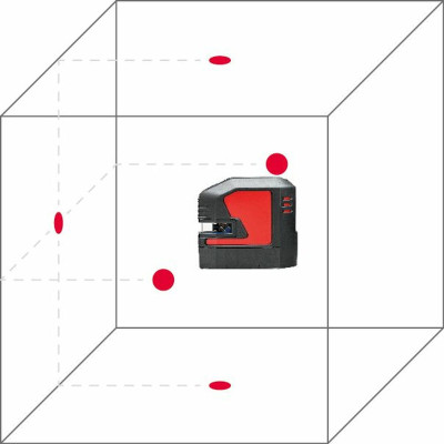 Dot laser level Leica Geosystems P5 ± 0,2 MM/M 30 m