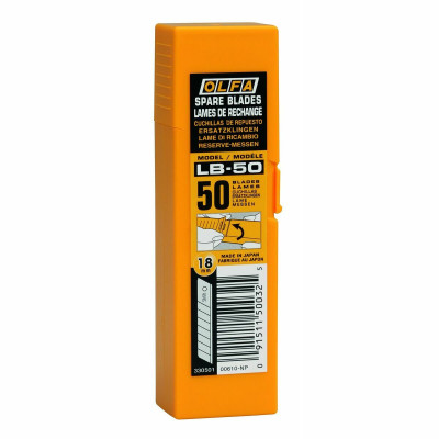 Cutter Blade Olfa Divisible Cutter 18 mm 50 Units