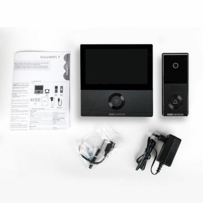 Smart Video-Porter SCS SENTINEL VisioWifi Black noir