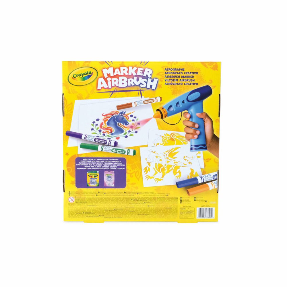 Drawing Set Crayola Marker Airbrush