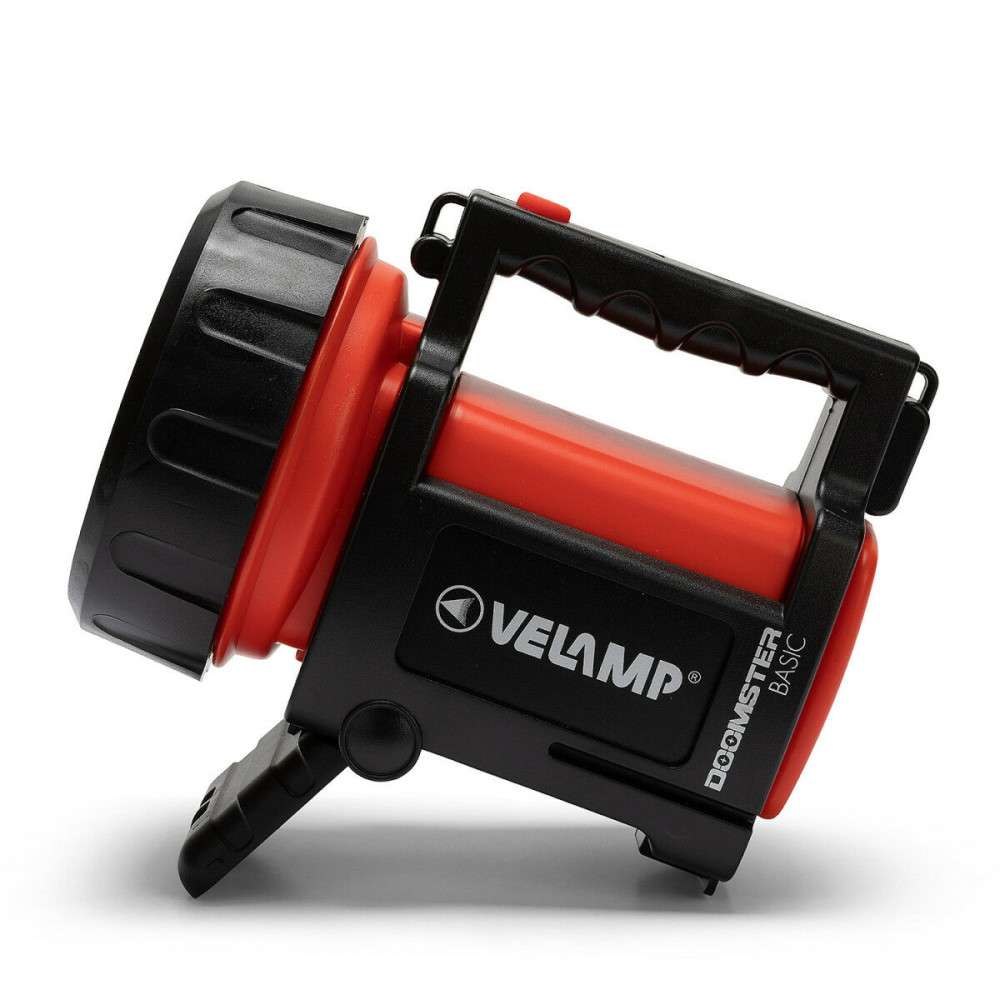 LED Handheld Spotlight Velamp 1W 4R25/4D DOOMSTER BASIC 1 W 100 Lm Black