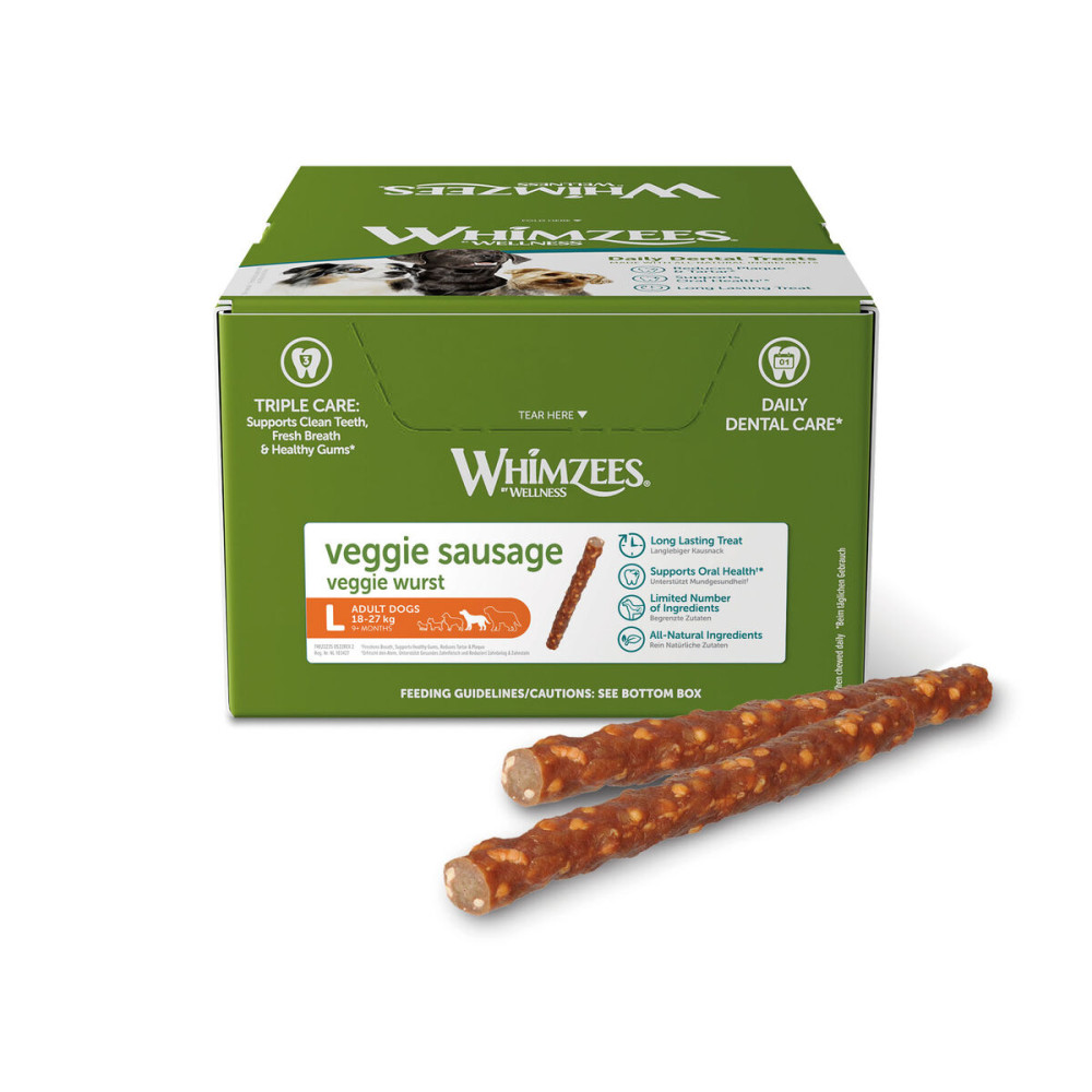 Wet food Whimzees Veggie Sausage 50 Units
