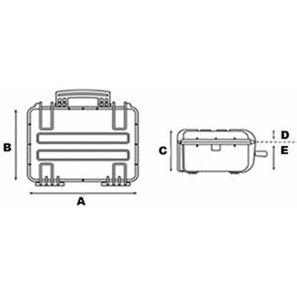 Tool Case GT Line EXPLORER 2209 24,6 x 21,5 x 11,2 cm Metal polypropylene